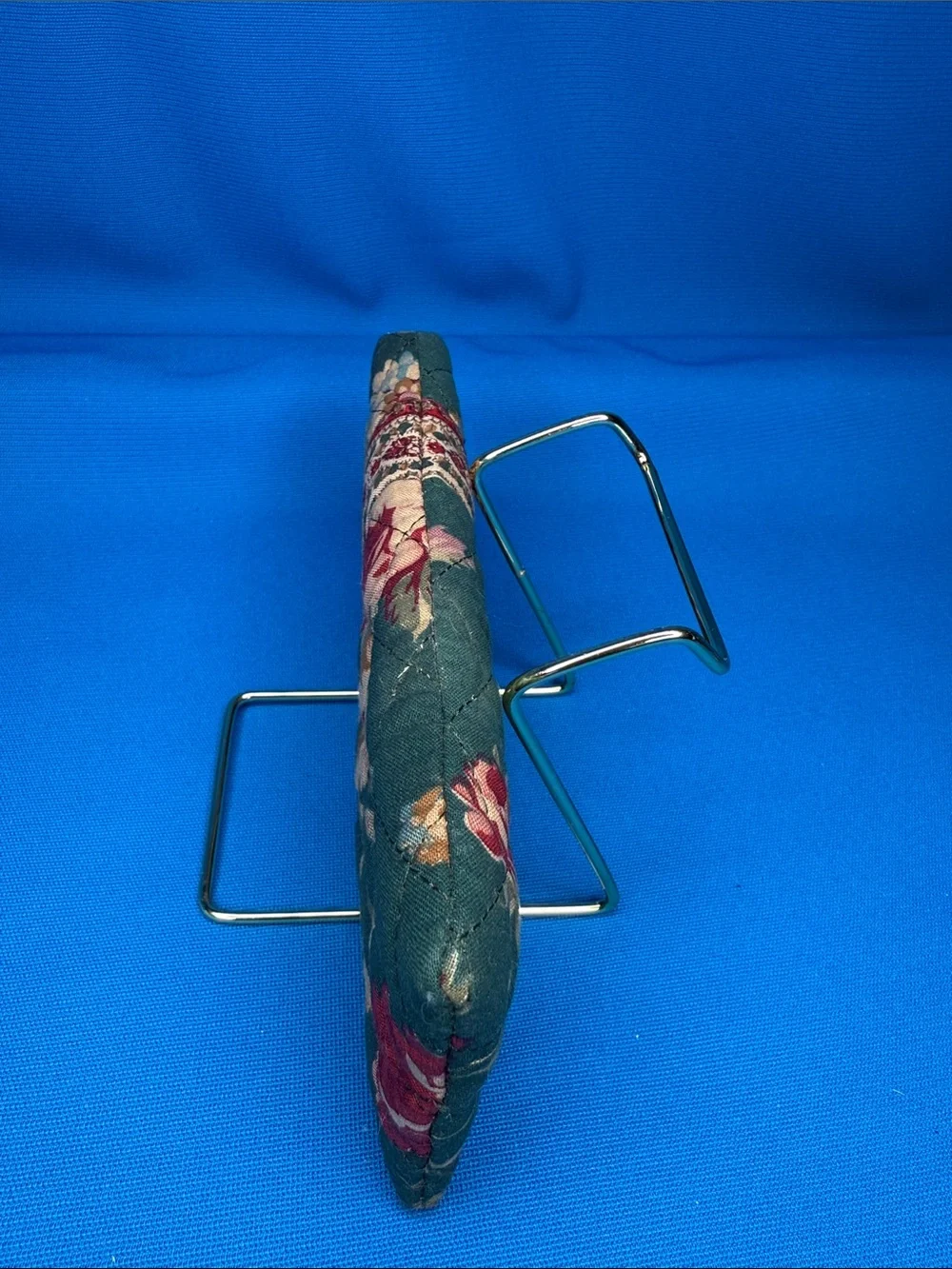 VERA BRADLEY VINTAGE GREENBRIAR PATTERN EYEGLASS EYEGLASSES HOLDER CASE CARRIER
